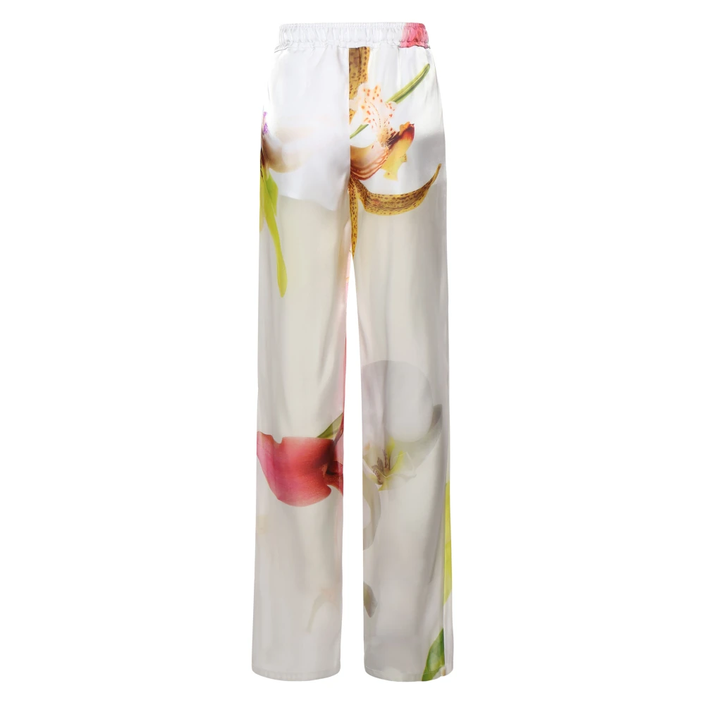Genny Witte Broek voor Vrouwen Multicolor Dames