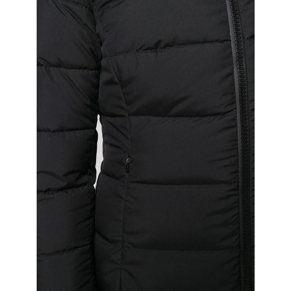 Herno Stijlvolle Parka Jas voor Winterseizoen Black Dames