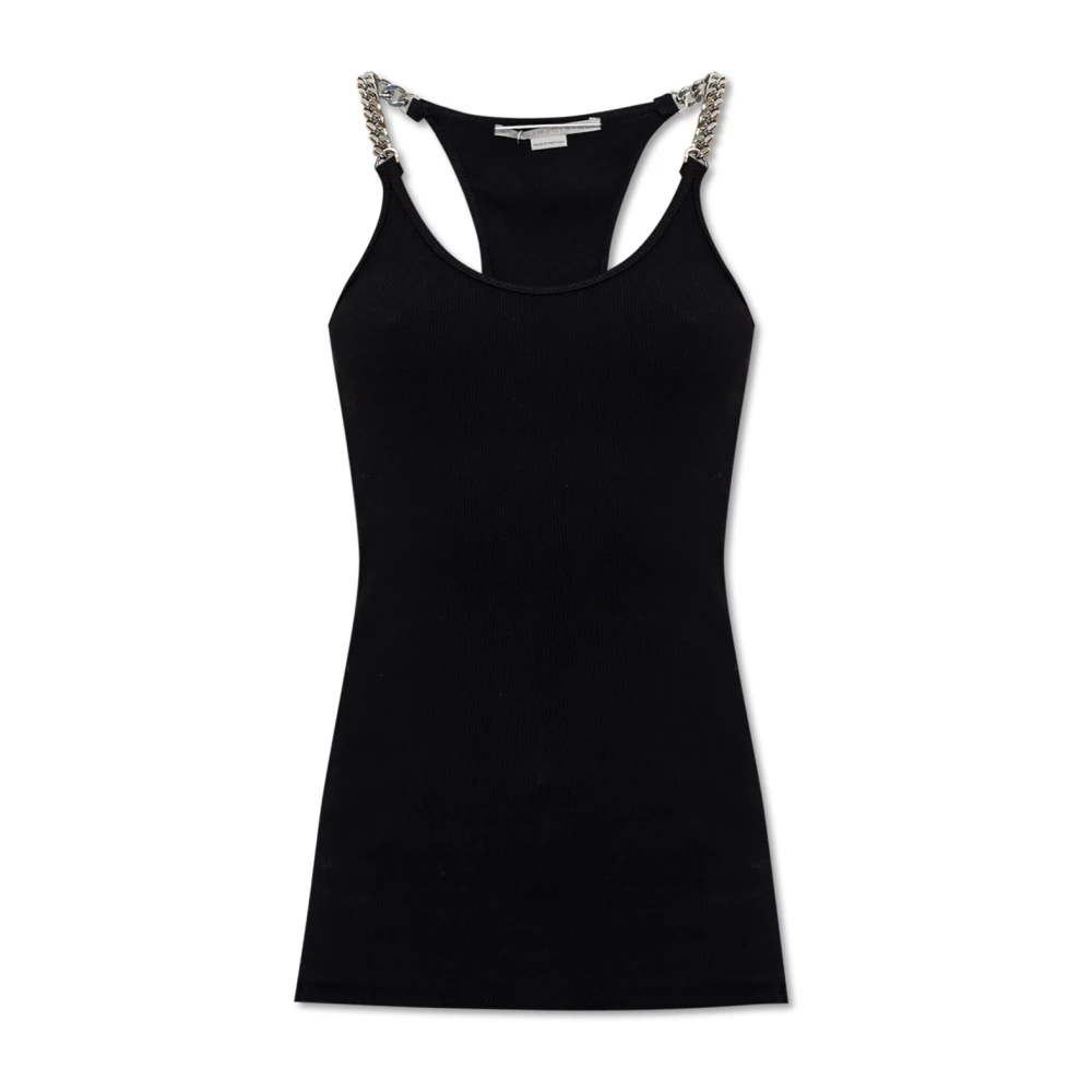Stella Mccartney Kettingband top Black Dames