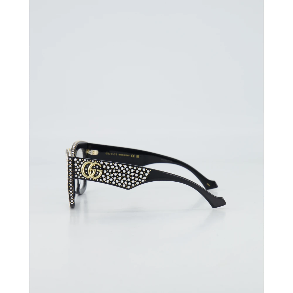 Gucci Oversized Cateye Zonnebril Black Unisex