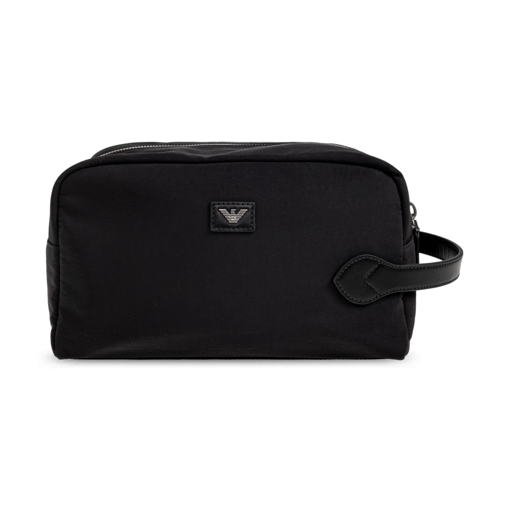 Emporio Armani Uomo Nero Borse, Taglia Unica, New,