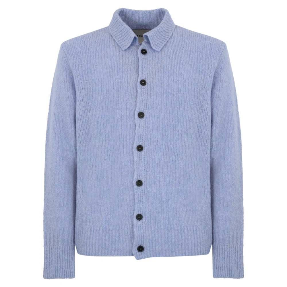 Amaránto Geribbelde Vest in Wol Kasjmier Mix Gray Heren