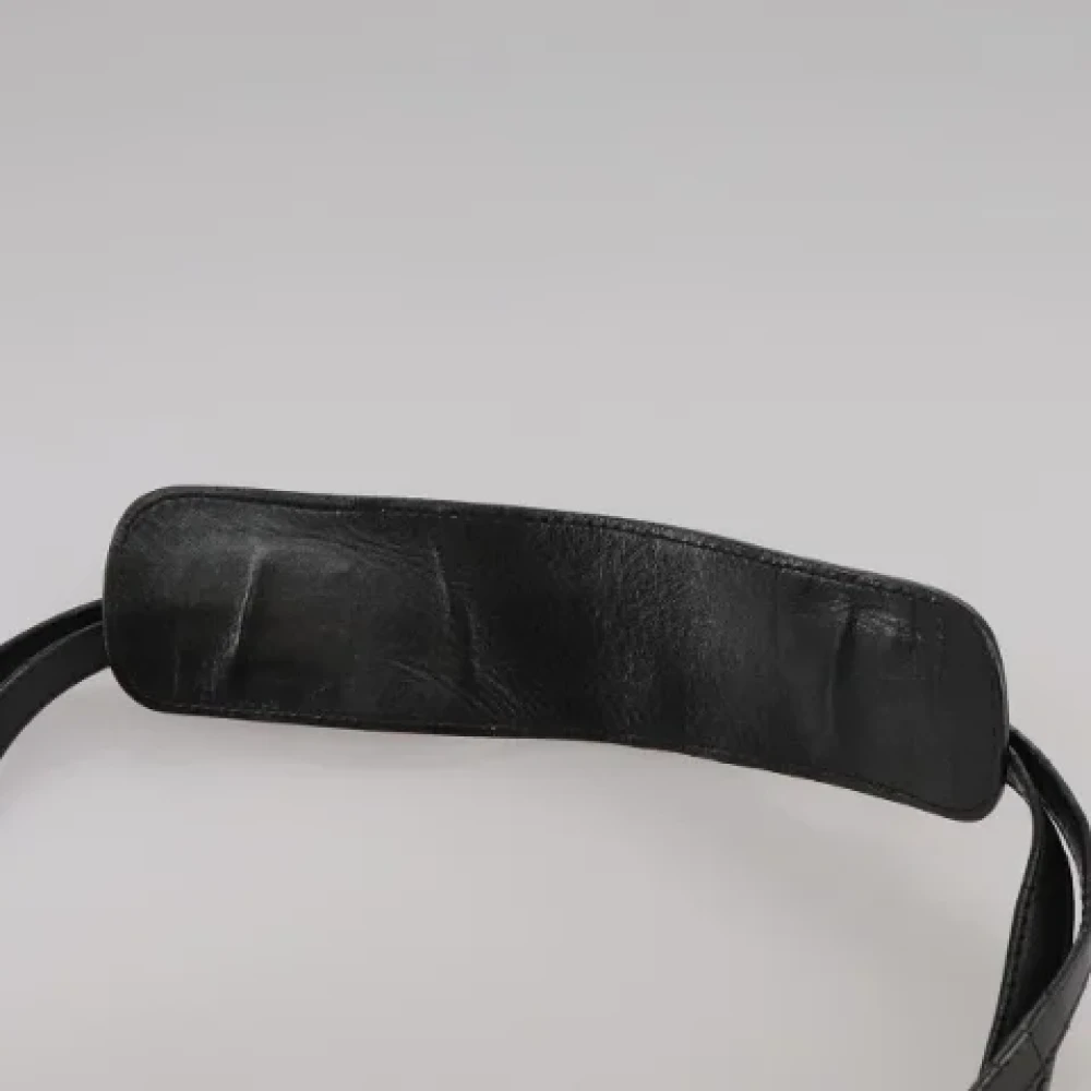 Bally Pre-owned Leather shoulder-bags Black Dames