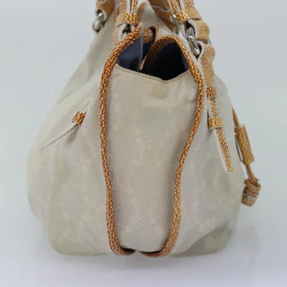 Celine Vintage Pre-owned Canvas celine-bags Gray Dames
