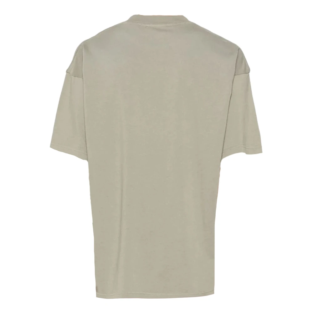 Represent Groene Katoenen Jersey T-shirt met Hondenprint Green Heren