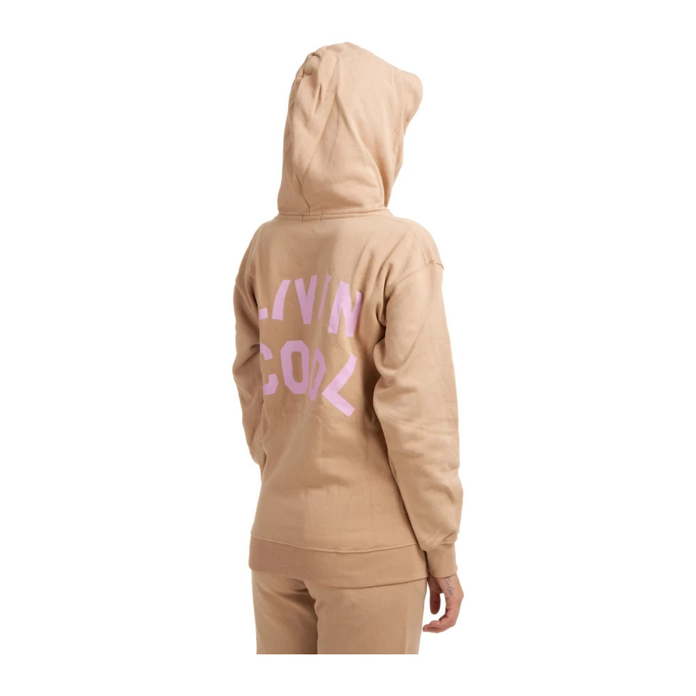 Livincool Hoodie Beige Dames