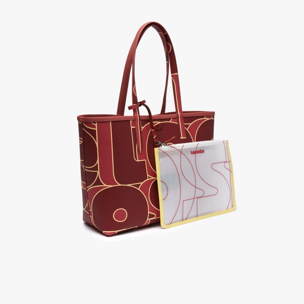 Lacoste Anna Seasonal Shopper Rood Blauw Red Dames