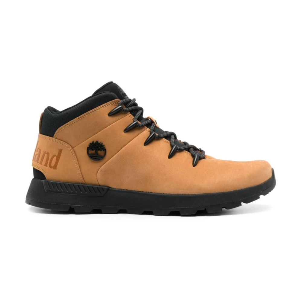 Timberland Bruine Sneakers Amandel Teen Logo Brown Heren