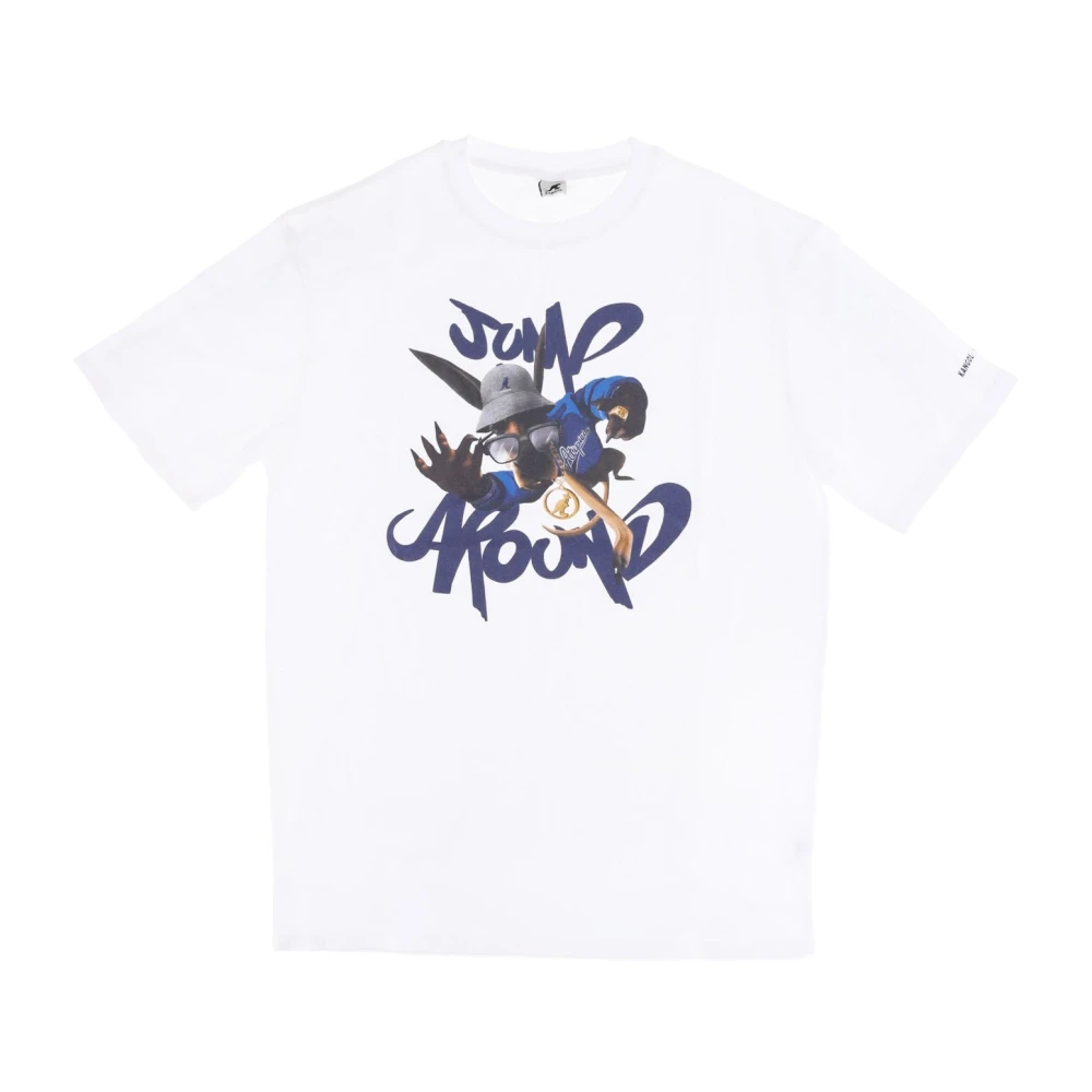 Kangol Jump Around Tee Limited Edition White Heren