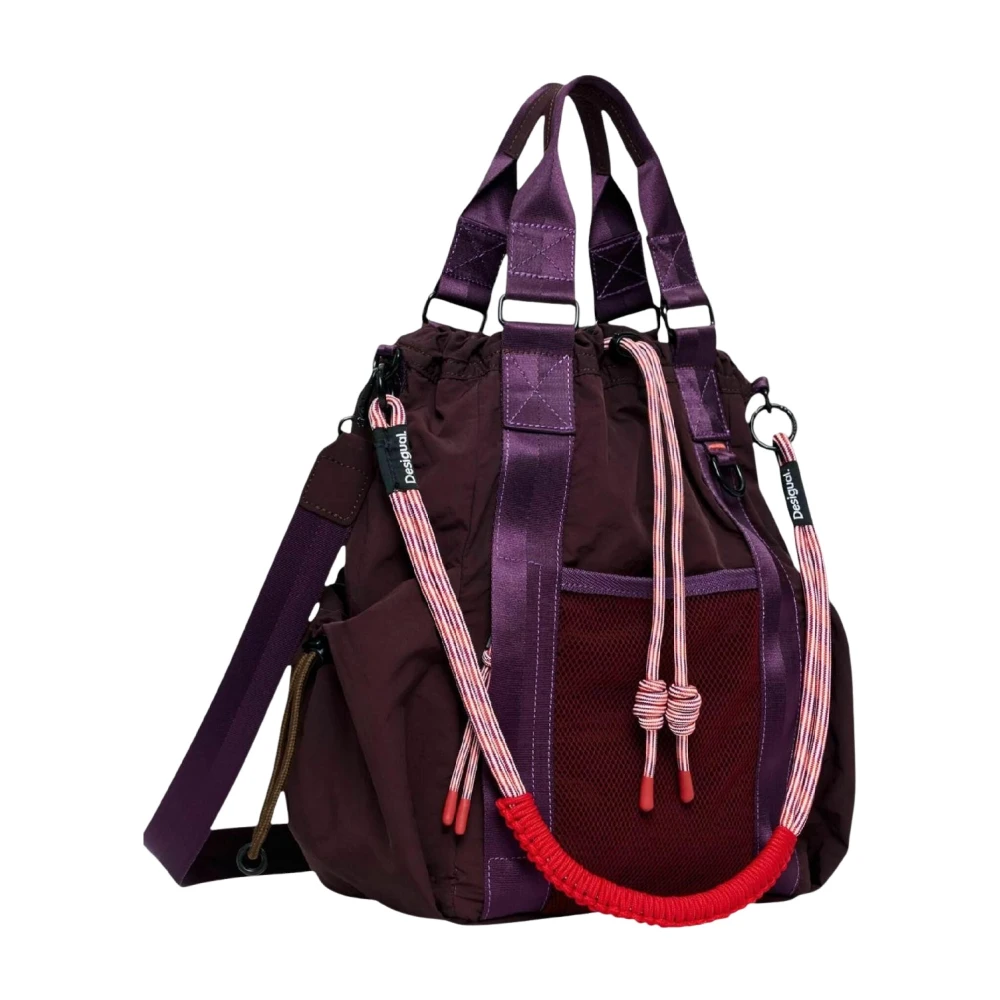 Desigual backpack Tannith Globe Backpack M Rot - Image 3