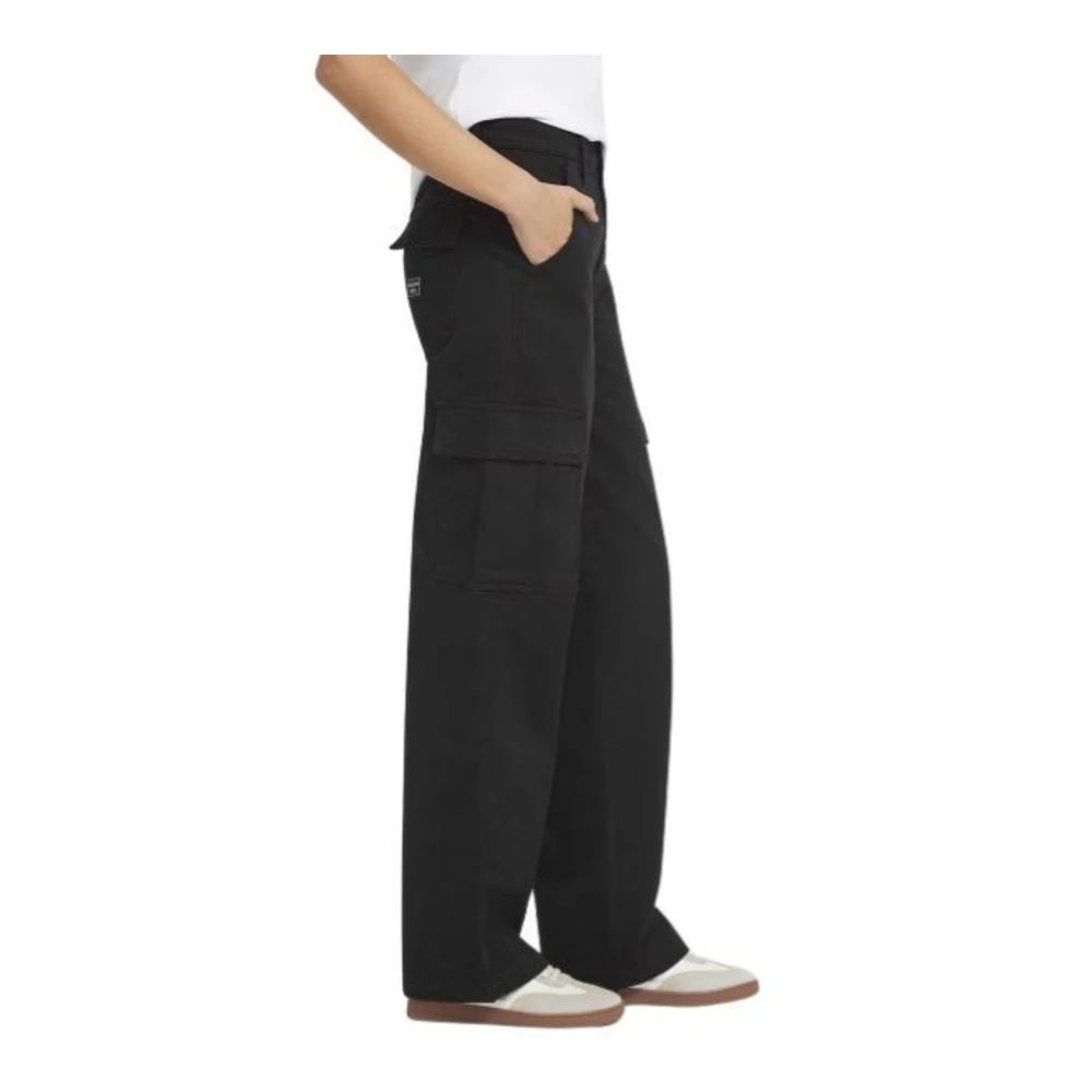 Guess Dames Logo Broek Black Dames