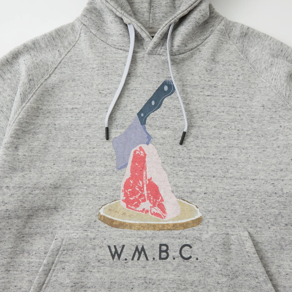 White Mountaineering Sweatshirts Hoodies Gray Heren