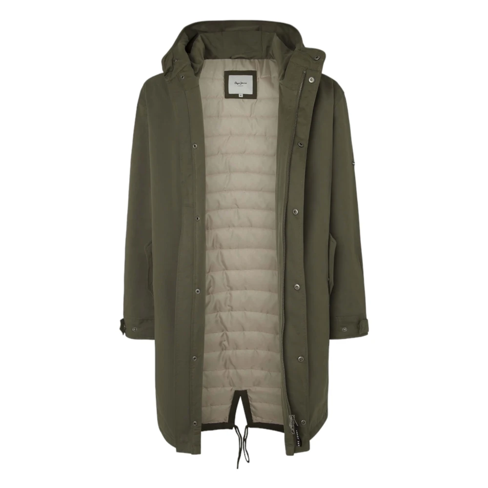 Pepe Jeans Thander Anorak Green Heren