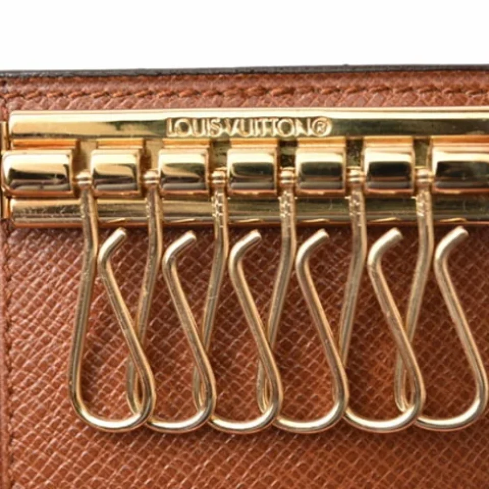 Louis Vuitton Vintage Pre-owned Canvas key-holders Brown Dames