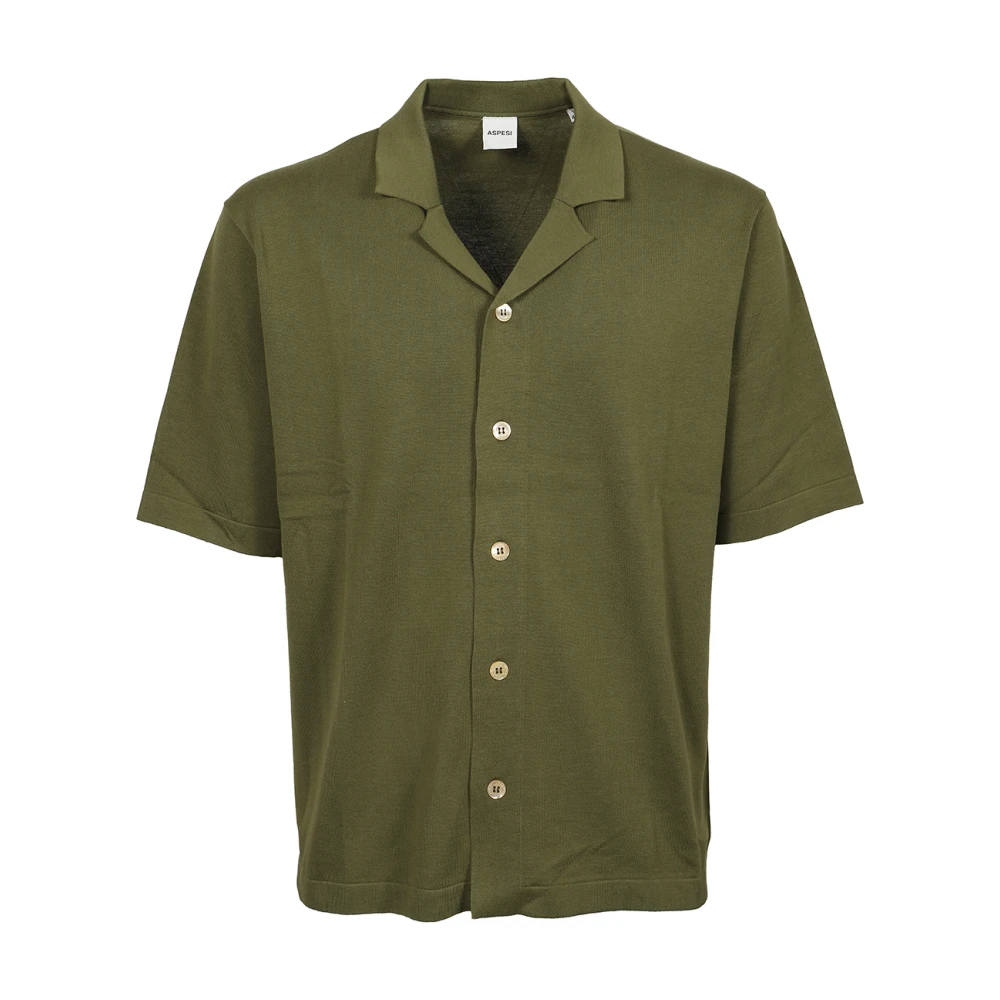 Shirts > Short Sleeve Shirts - - Aspesi - Modalova