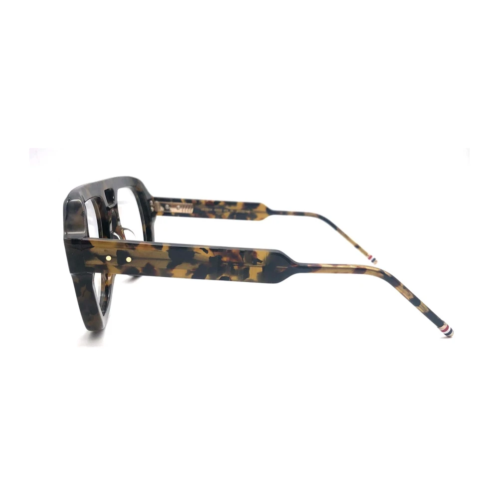 Thom Browne Stijlvolle Zwarte Leren Portemonnee Black Unisex