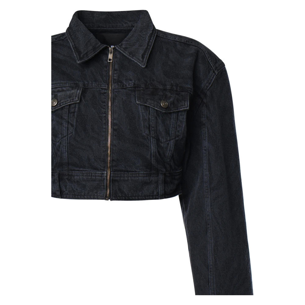 Rotate Birger Christensen Denim Jas Black Dames