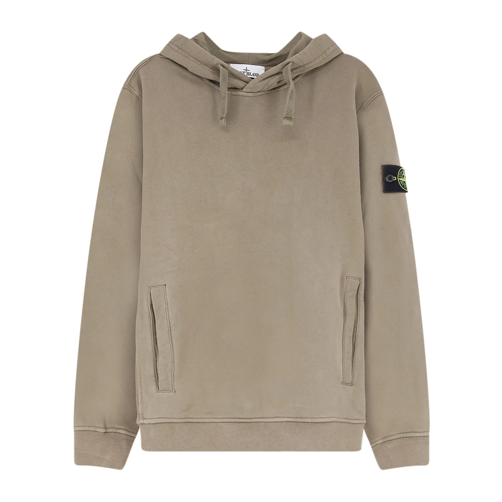 Stone Island Green Hoodie - Male - Hoodies - Xl - Sweatshirts & Hoodies