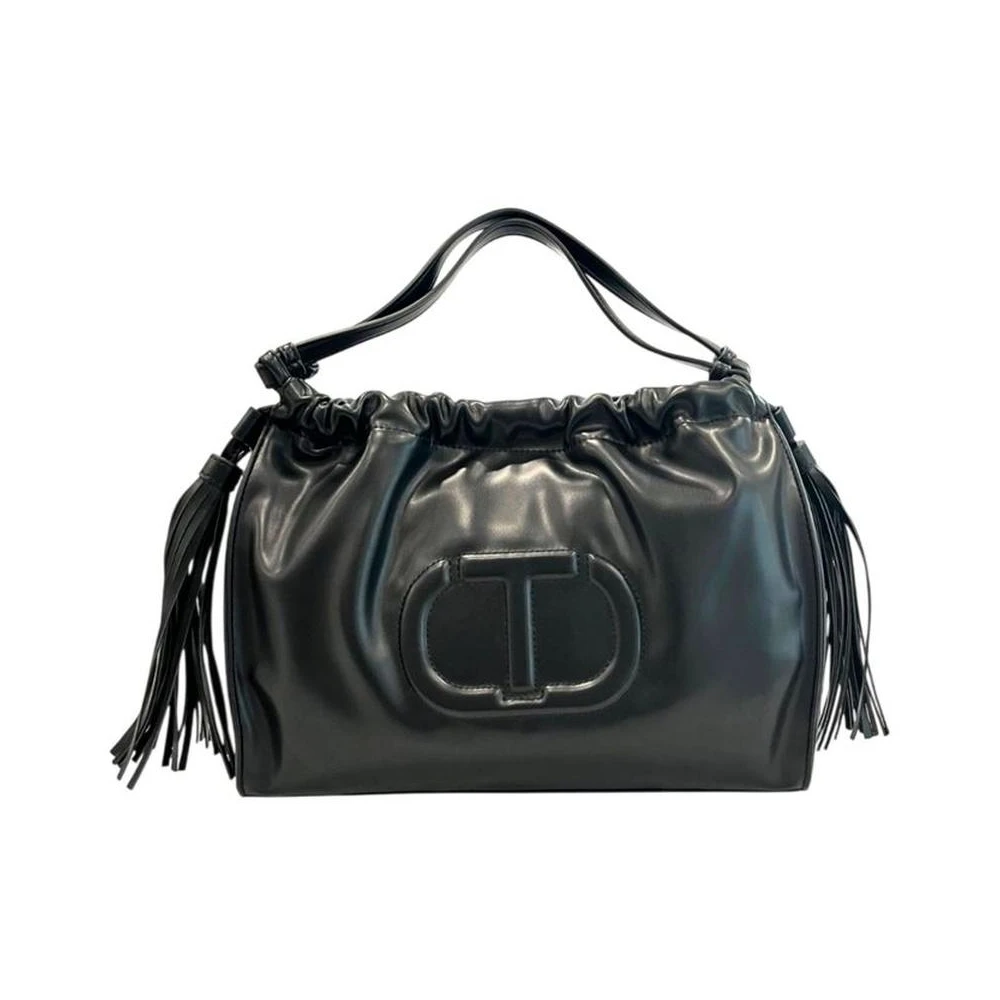 Twinset Women's Black Stylish Pu Leather Shoulder Bag
