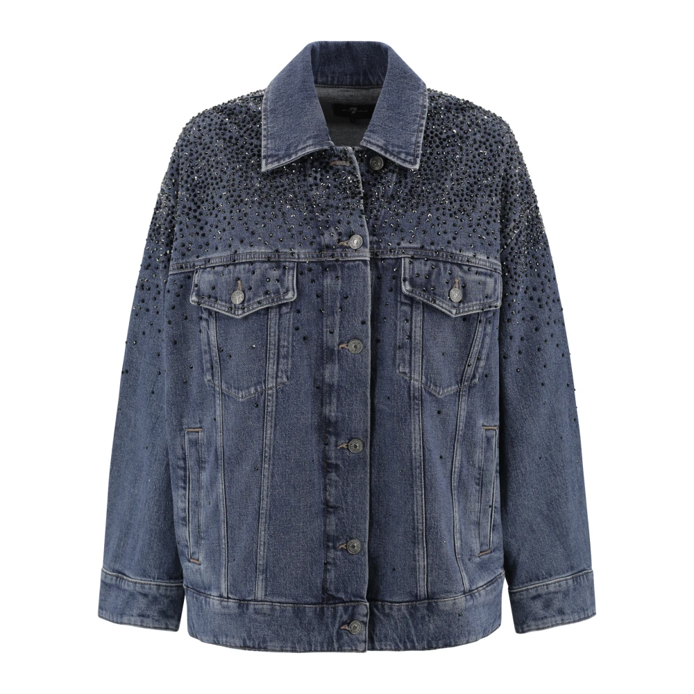 7 For All Mankind Spijkerjas voor dames Blue Dames