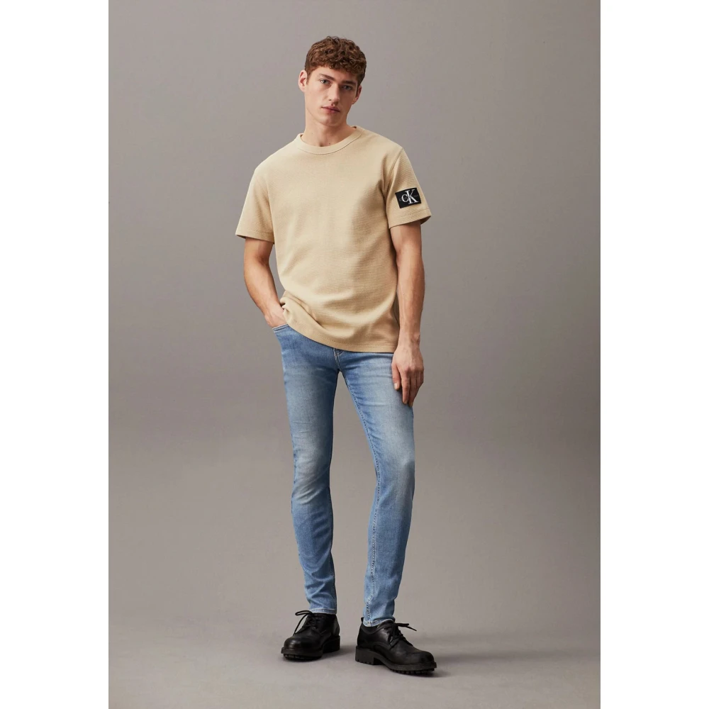 Calvin Klein Jeans Vintage Denim Skinny Jeans Blue Heren