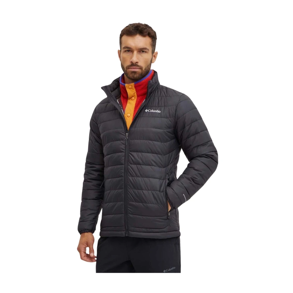 Columbia Uomo Nero Giacca Imbottita Powder Lite Ii Black Da - Immagine 4