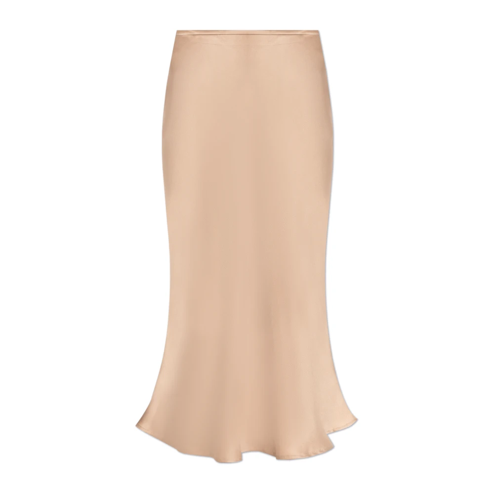 Blumarine Satijnen Rok in Trendy Stijl Brown Dames