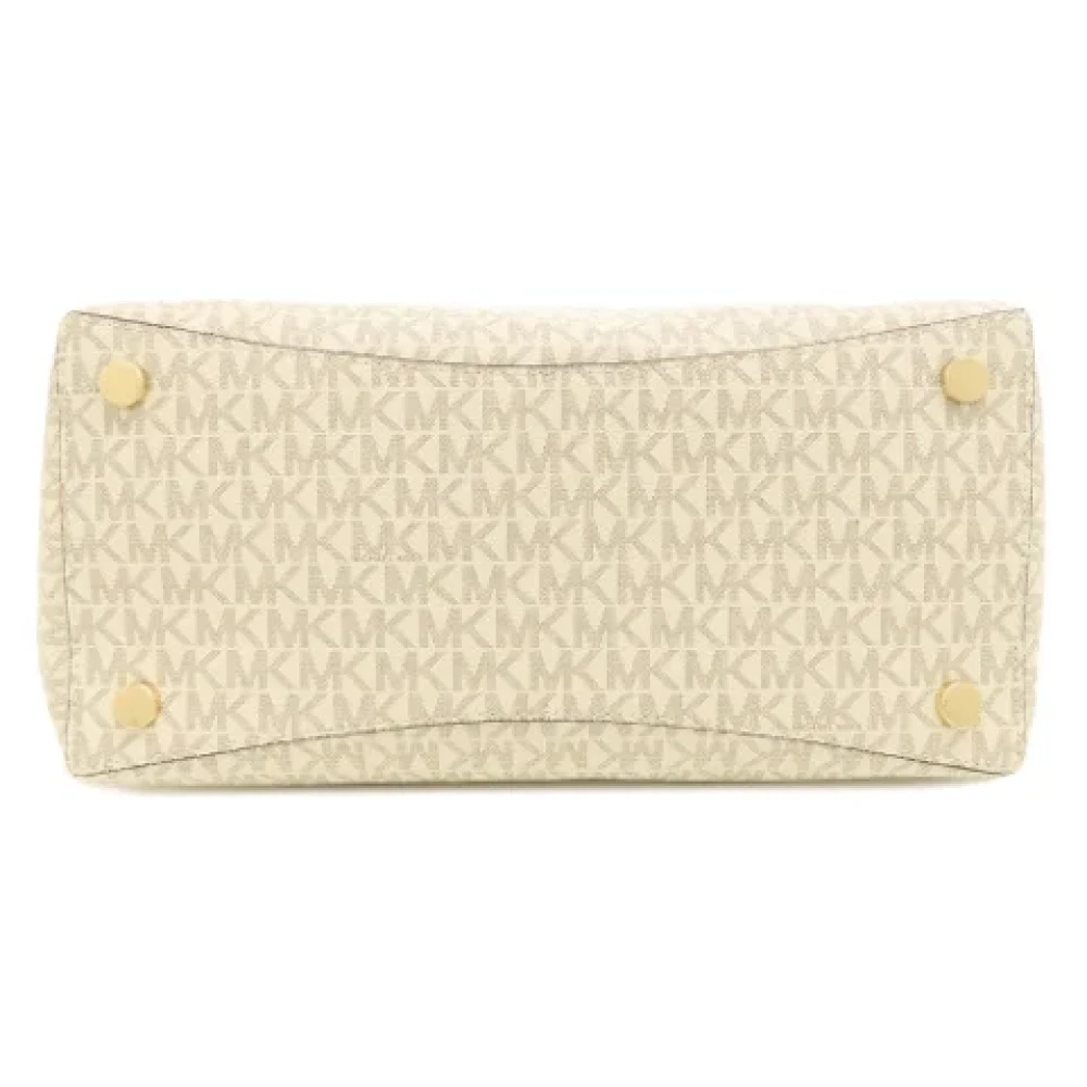 Michael Kors Pre-owned Canvas totes Beige Dames