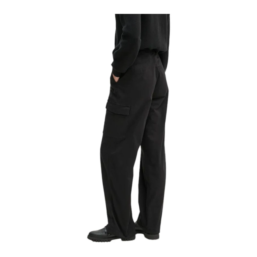 Calvin Klein Jeans Cargo Broek Black Dames