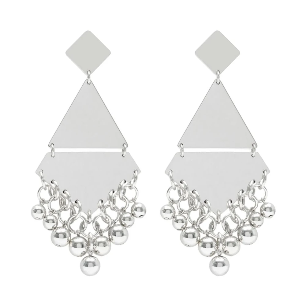 Isabel Marant Women's Gray Earrings, One Size, Ga Necklace