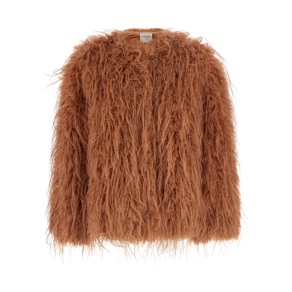 Forte Forte Donna Marrone Giacche, Xs, New,