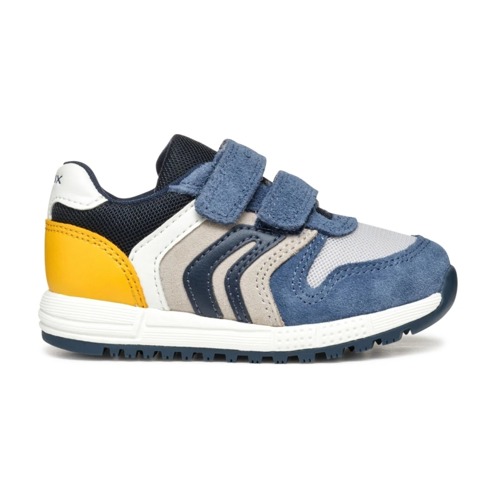 Geox Boys Multicolor Kids Sneakers, 23 Eu, Blue Kids Trainers
