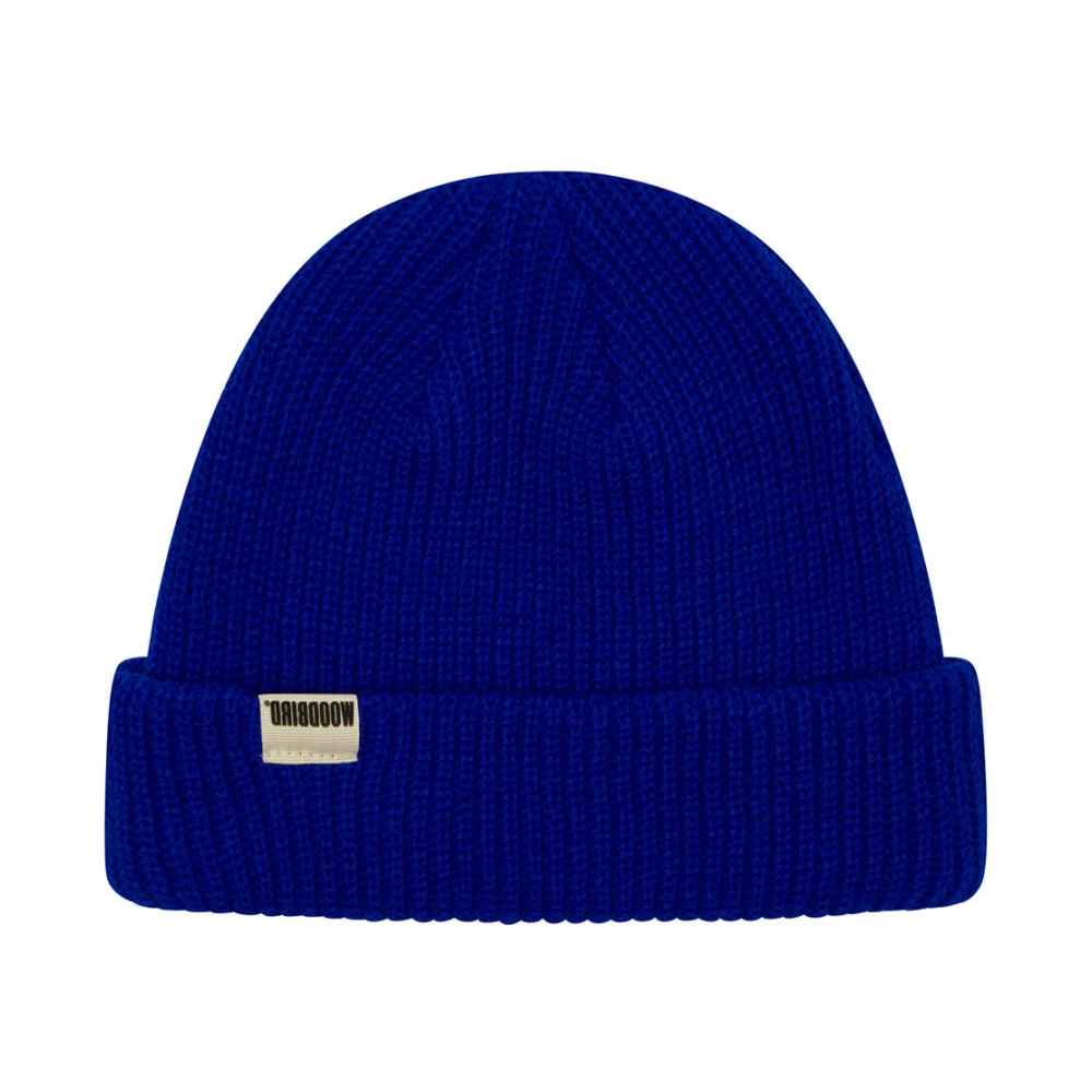 Woodbird Sport Beanie Hat Yeta Blue Heren