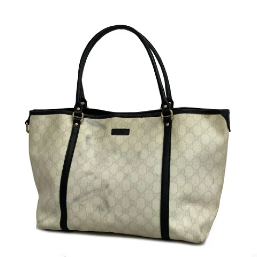 Gucci Vintage Pre-owned Plastic totes White Dames