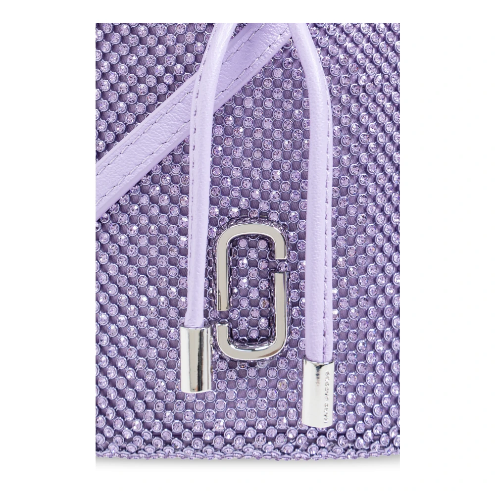 Marc Jacobs Schoudertas 'The Mini The Rhinestone' Purple Dames