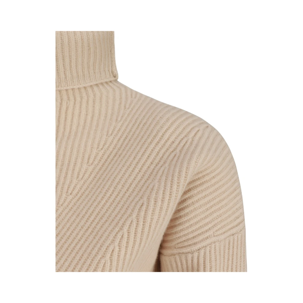 Max Mara Goliath Turtleneck Sweater Beige Dames