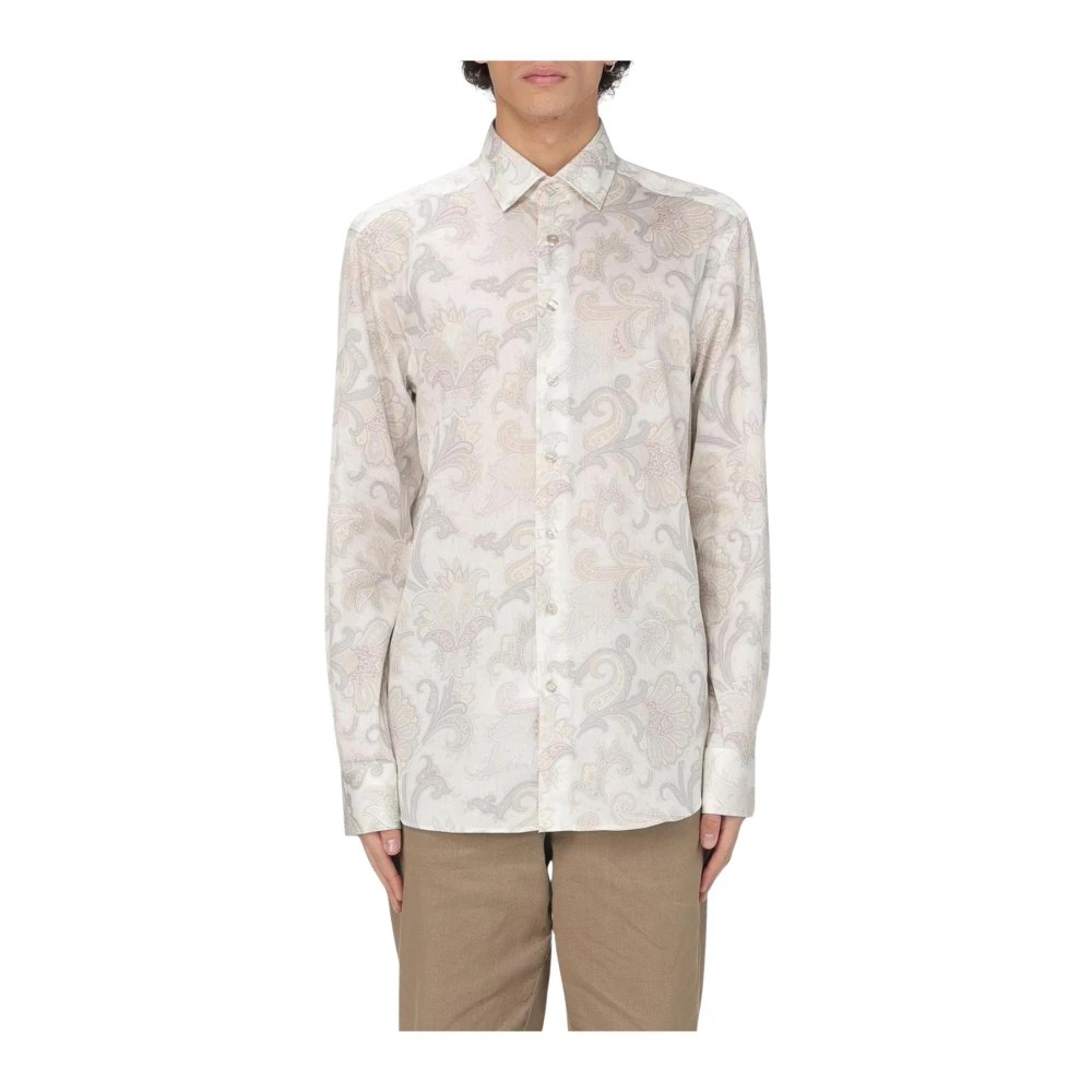Etro Hombre Multicolor - Camisa Clásica Paisley - Shirts - 4XL