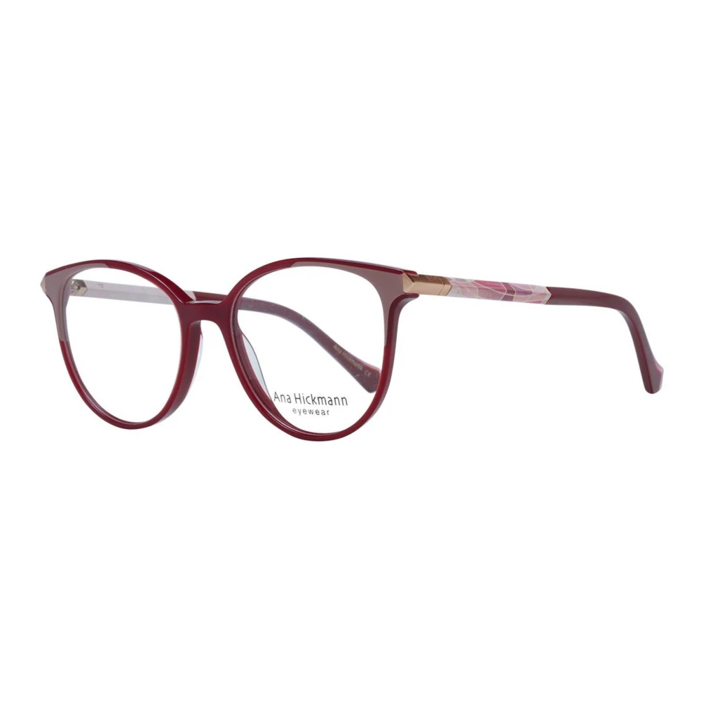 Ana Hickmann Rode Butterfly Acetaat Optische Frames Red Dames