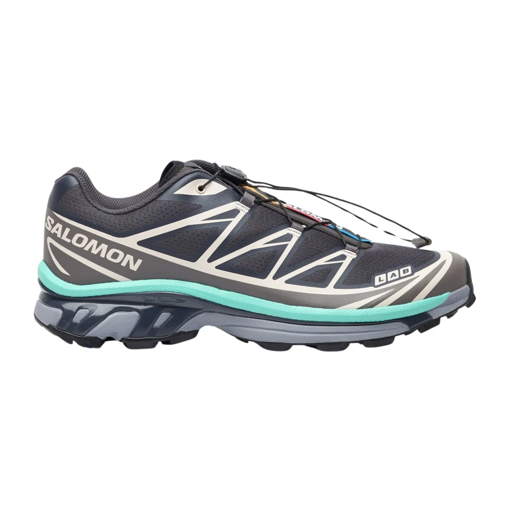 Salomon Gray Sneakers, Male, 11 1/2 Uk, Lightweight X-T 6 Trainers