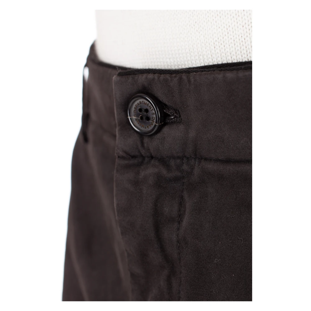 Department Five Bruine Broek met Verborgen Knoop Brown Heren