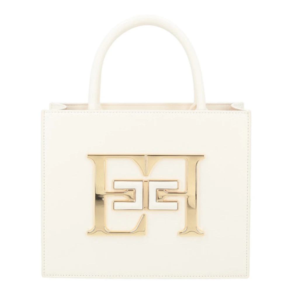 Elisabetta Franchi Boter Tas Bs06A46E2-193 White Dames