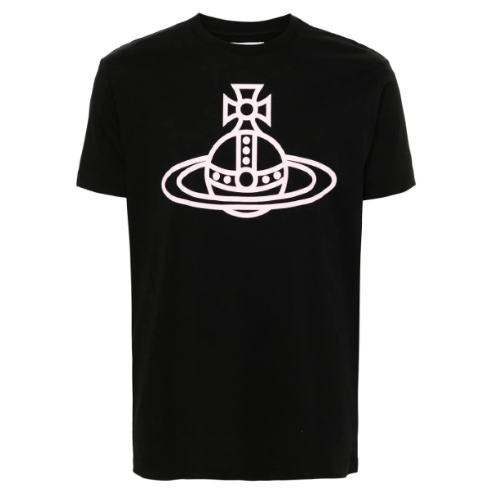 Vivienne Westwood Klassiek Zwart T-shirt Black Heren