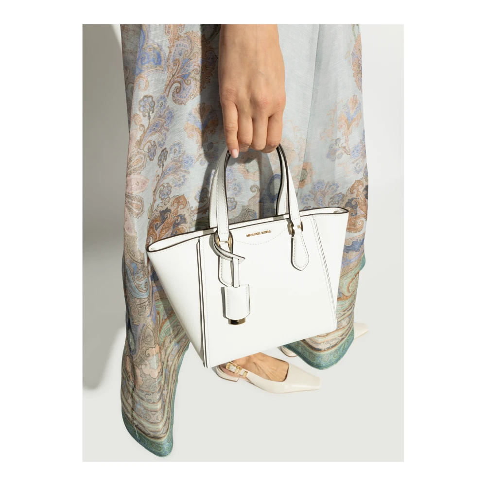Michael Kors Schoudertas Taryn White Dames