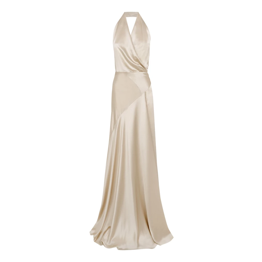 Cortana Women's Beige Gowns, M, Dresses