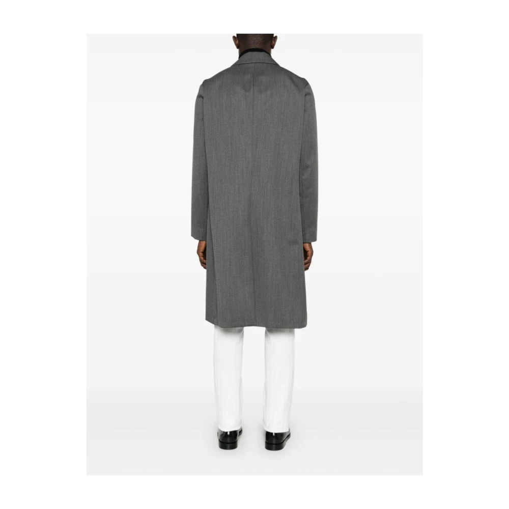 Lardini Donkergrijze Jas Iv23224 Ivam63553 Gray Heren