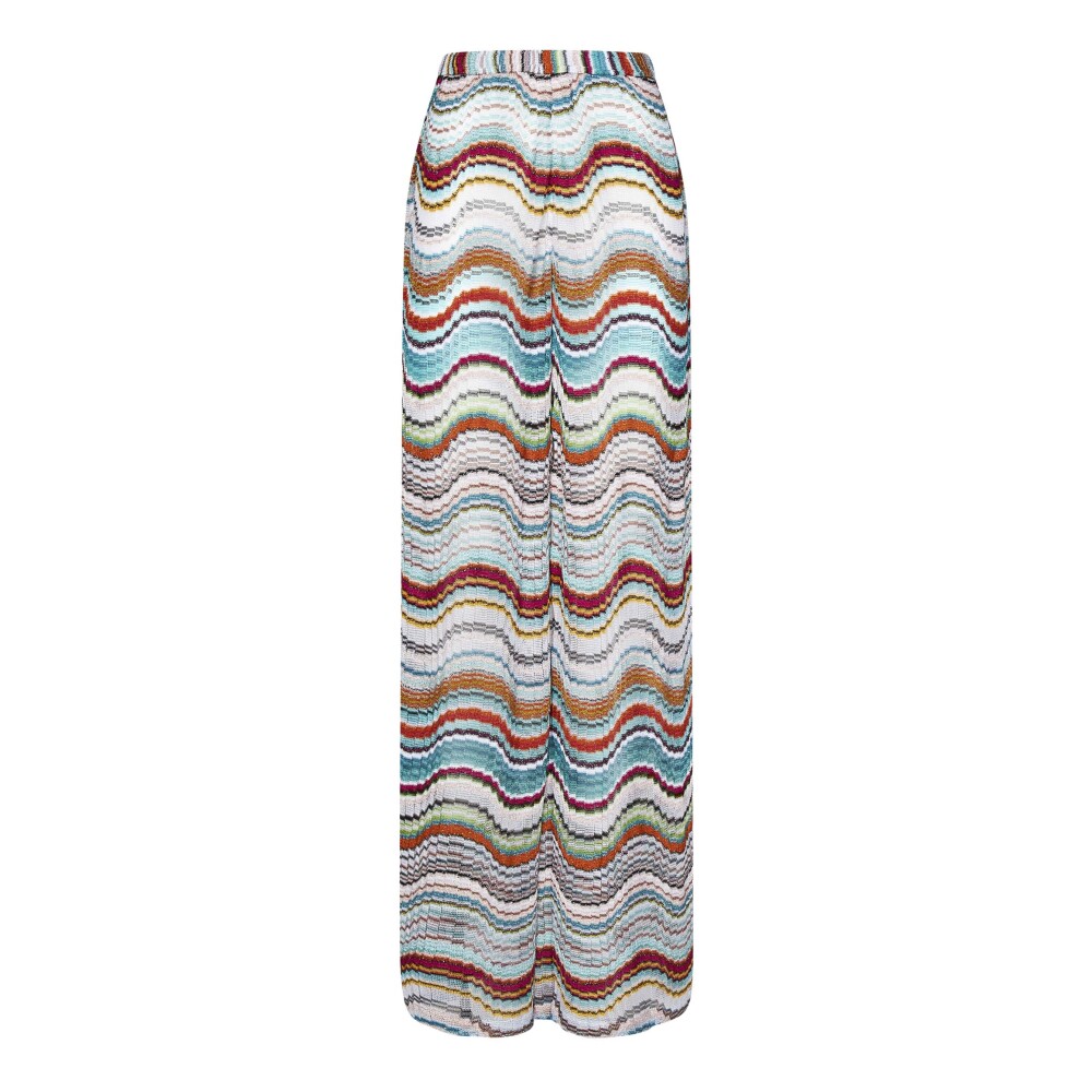 パンツ MISSONI SS24 Patterned pants (DS24SI0MBK033S F705S) Missoni Patterned Pants - Multicolour - Women