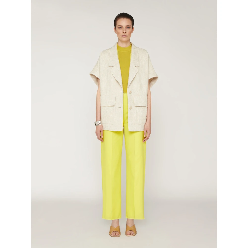 Agnona Vests Beige Dames