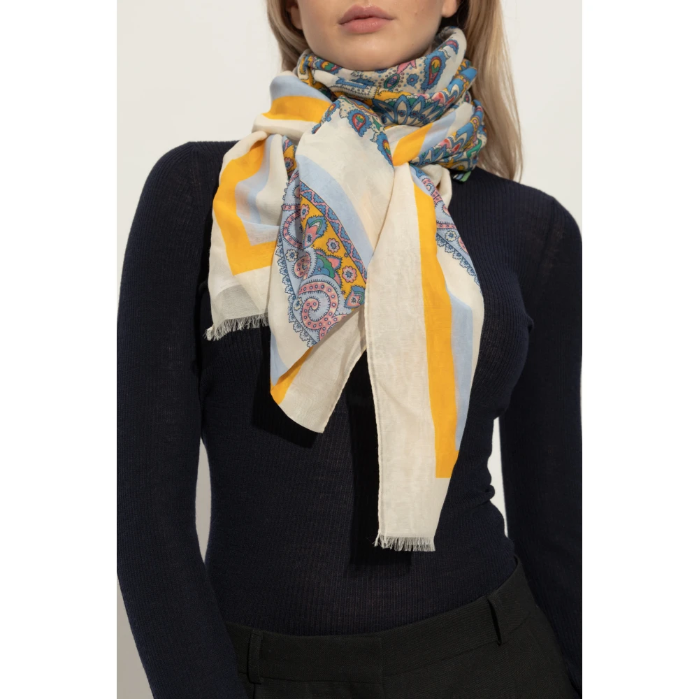 ETRO Katoenen sjaal Multicolor Dames