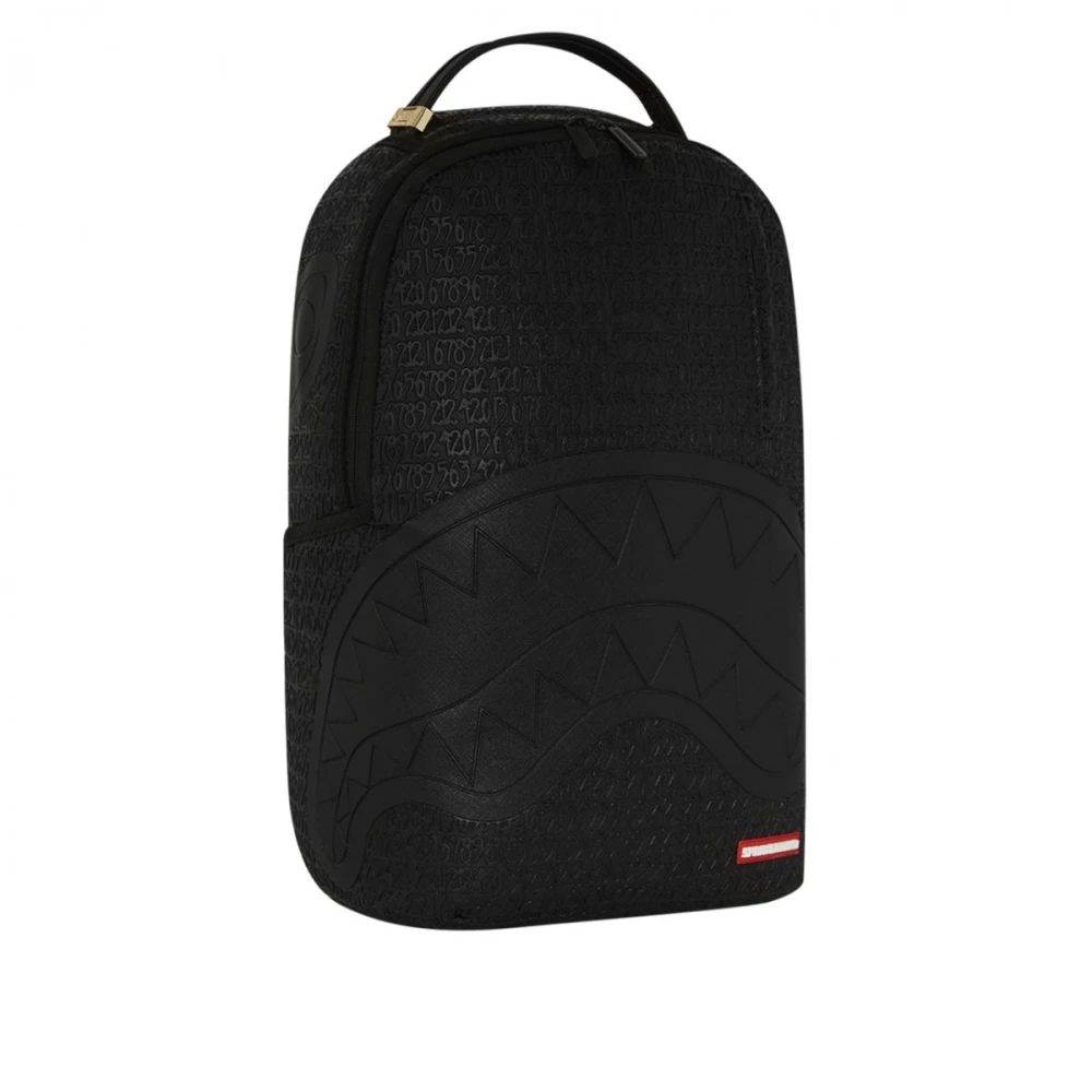 Sprayground Vato Type Rugzak Black Heren