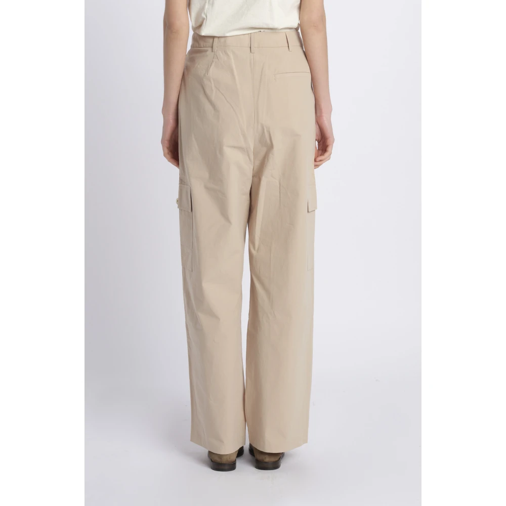 Attic and Barn Cargo broek van 100% katoen Beige Dames